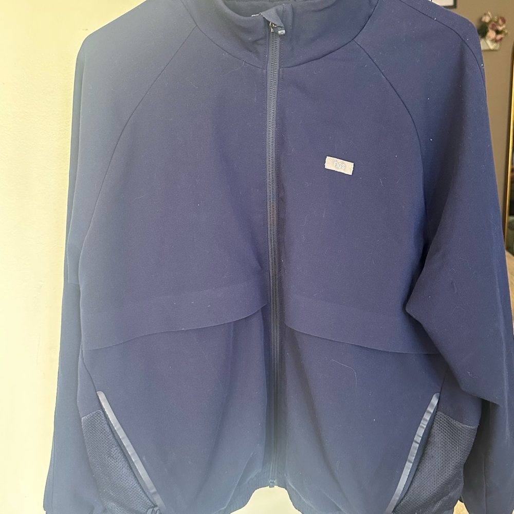 Figs Sydney Scrub Jacket NAVY